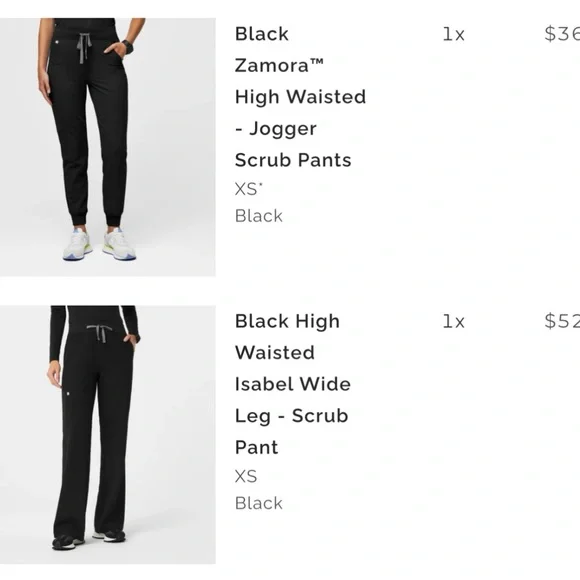 Black Figs Scrubs - Picture 9 of 10